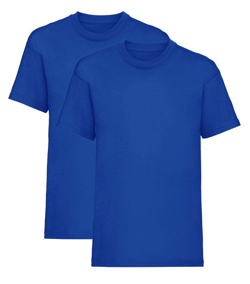 Royal Blue Kids T-Shirt Short Sleeve 100% Cotton