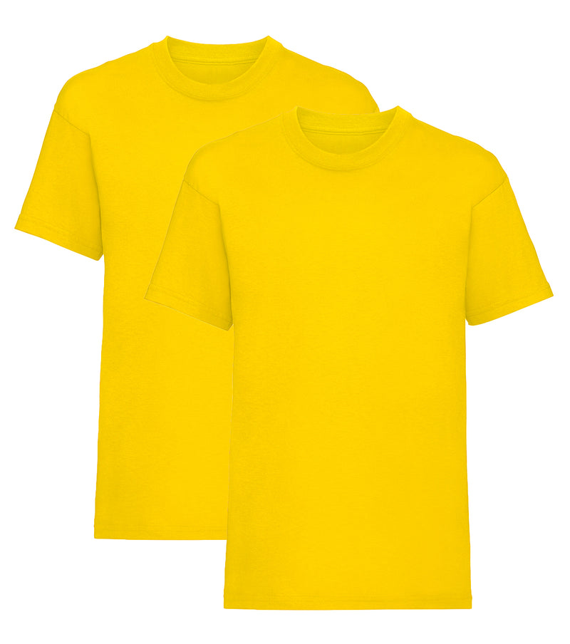 Yellow Kids T-Shirt Short Sleeve 100% Cotton