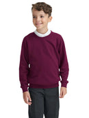 Maroon Scool Crew Neck Sweatshirt