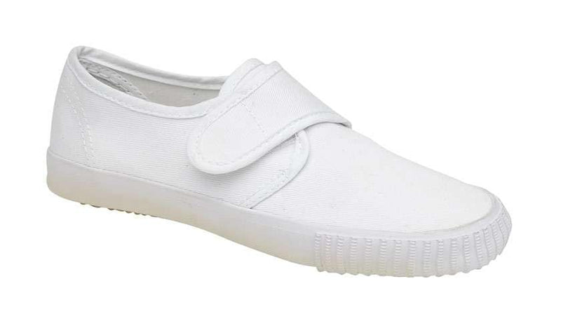 Trainers Old Fashioned Plimsolls Unisex Plain School Pumps