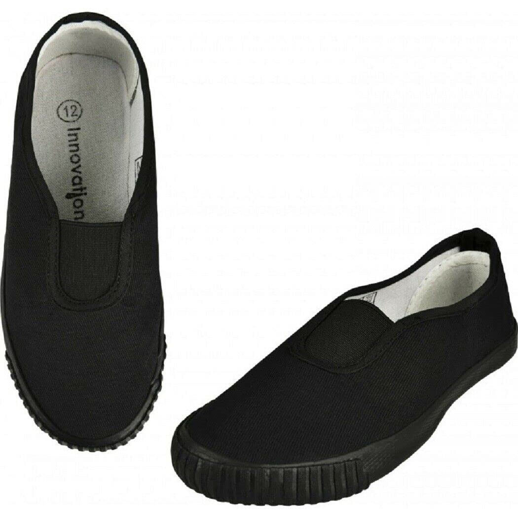 Unisex Plain School Pumps