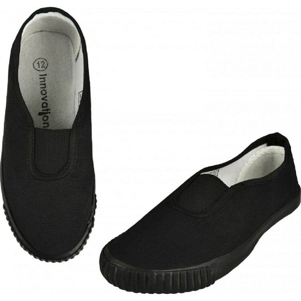 Unisex Plain School Pumps