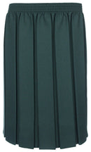 Box Pleated Elasticated School Skirt