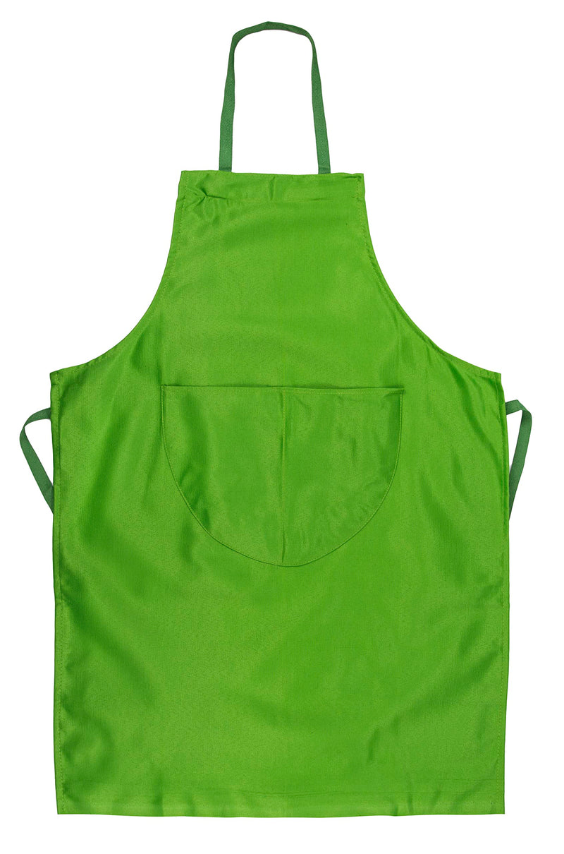 Plain School Apron with front pocket Suitable for Crafts Cooking Painting WoodWork DT Home Economics