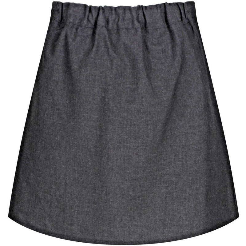 Girls School Pleated Skirt Adjustable Waist - Main Image