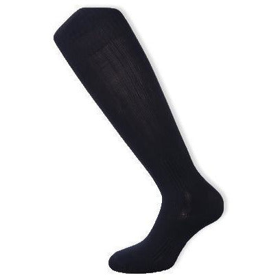 Ages 4-16 Kids Plain Football Socks Breathable Team Club Sports Training Performance Knee Length