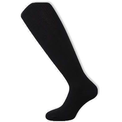 Ages 4-16 Kids Plain Football Socks Breathable Team Club Sports Training Performance Knee Length