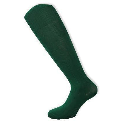 Ages 4-16 Kids Plain Football Socks Breathable Team Club Sports Training Performance Knee Length