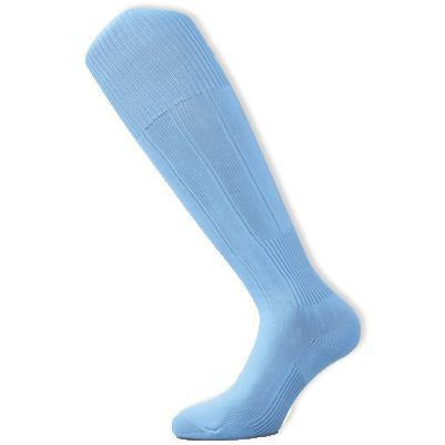 Ages 4-16 Kids Plain Football Socks Breathable Team Club Sports Training Performance Knee Length