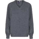 Boys Girls Unisex Knitted School Jumper Sweatshirt Jumper V Neck School Ages 4-18 + Adult Size - 7 Colours
