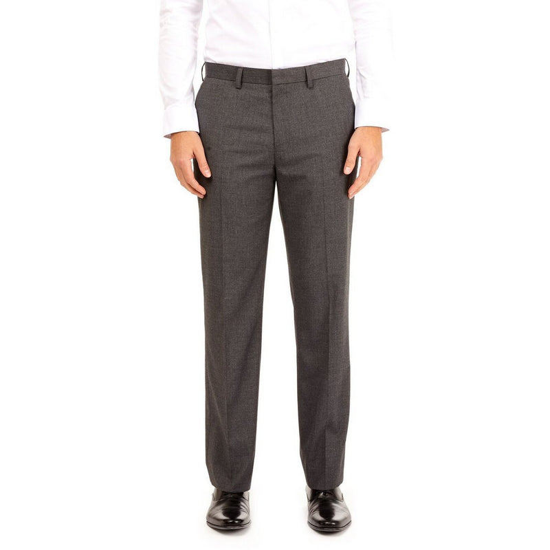 Boys Slim Leg School Trousers Black Charcoal Grey Ages 3 4 5 6 7 8 9 10 11 12 13 14 15 16 Adjustable Waist