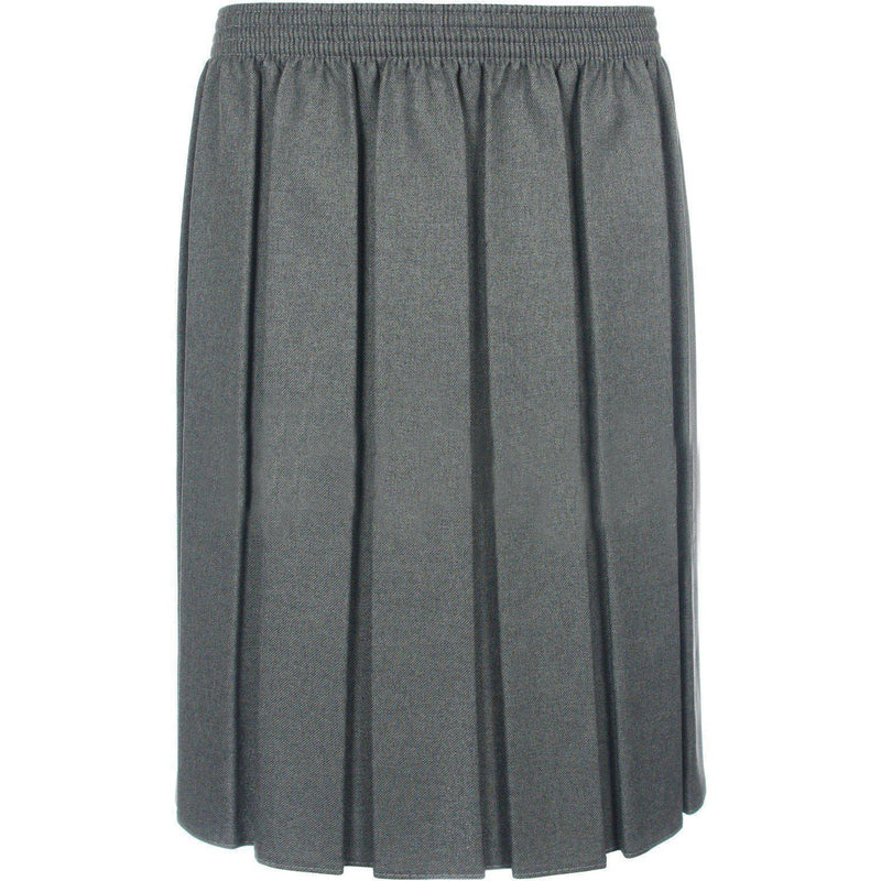 Gray pleated skirt adults online