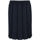 Girls School Box Pleated Elasticated Skirt Formal Ages 2 - 18 + Adult Sizes (7 Colours)