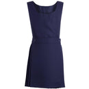 Girls School Pinafore Bib Style Pleated School Uniform (Ages 2-20) Black, Royal Blue, Grey, Bottle Green, Brown, Burgundy, Navy