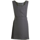 Girls School Pinafore Bib Style Pleated School Uniform (Ages 2-20) Black, Royal Blue, Grey, Bottle Green, Brown, Burgundy, Navy