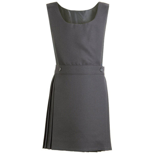 Girls Bib Pleated School Pinafore
