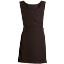 Girls School Pinafore Bib Style Pleated School Uniform (Ages 2-20) Black, Royal Blue, Grey, Bottle Green, Brown, Burgundy, Navy