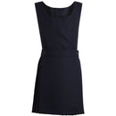 Girls School Pinafore Bib Style Pleated School Uniform (Ages 2-20) Black, Royal Blue, Grey, Bottle Green, Brown, Burgundy, Navy