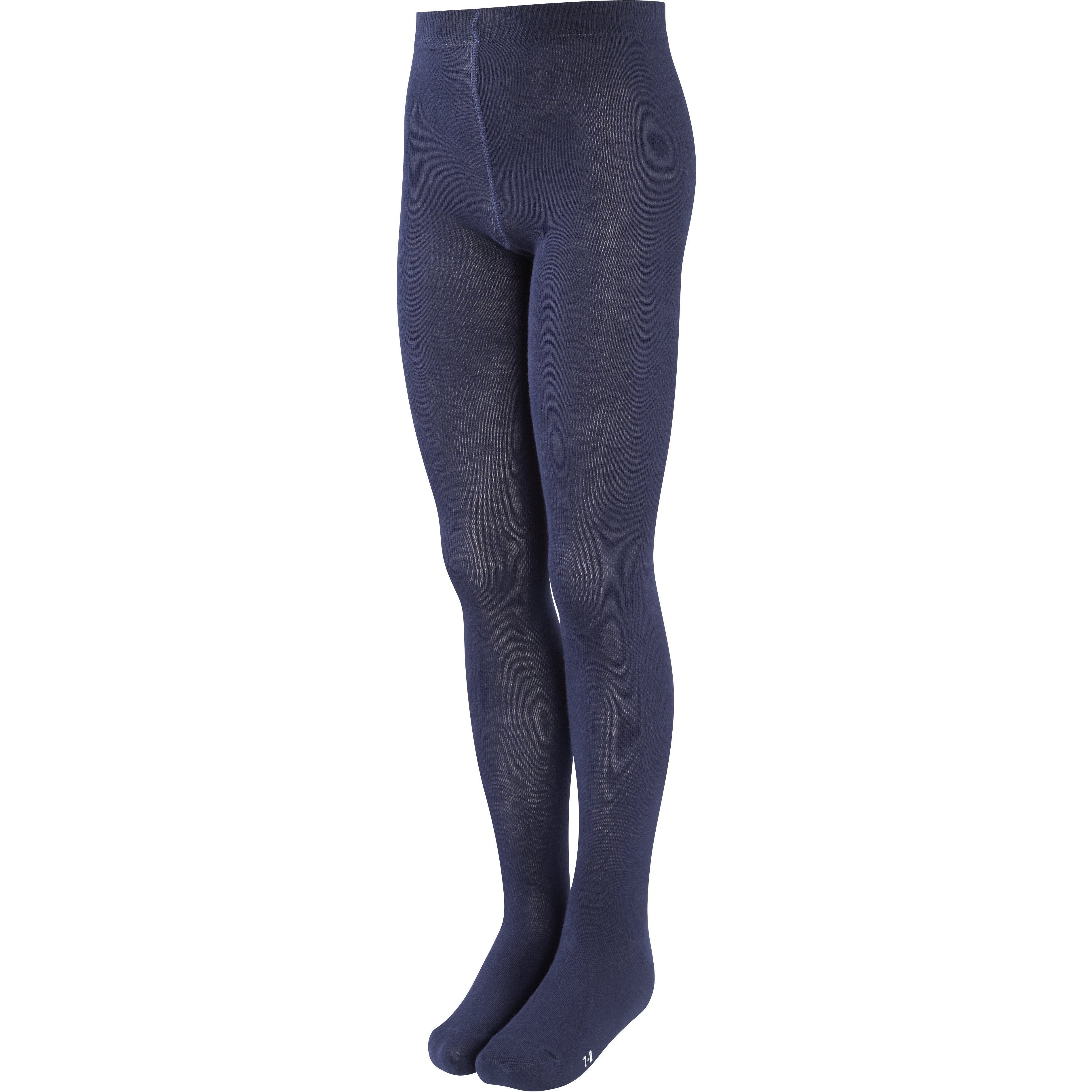 Girls School Tights Warm Stretchy Knitted Cotton Rich Newborn and Ages 0-13 Years 9 Colours