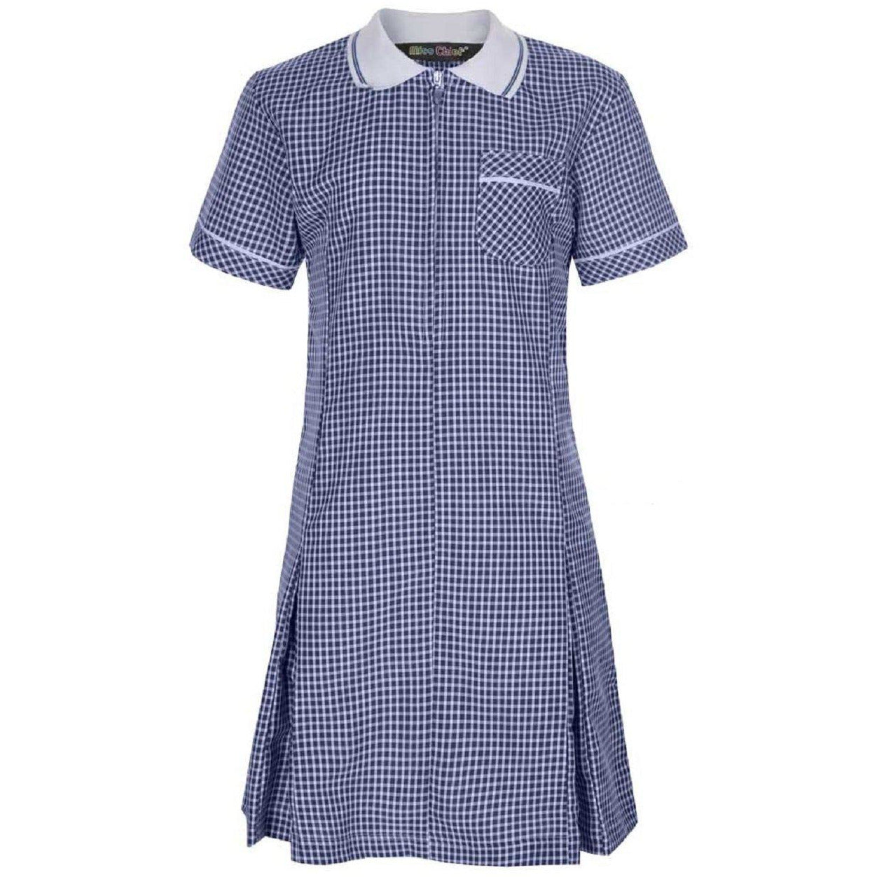 Miss Chief Girl's School Gingham Summer Dress Age 3 4 5 6 7 8 9 10 11 12 13 14 15 16 17 18 20 Pleated