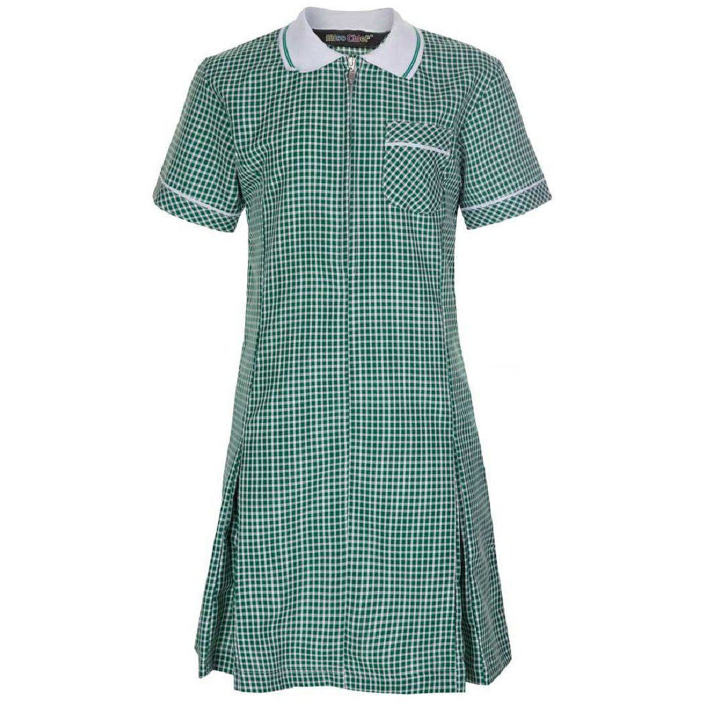 Burgundy gingham school dress online