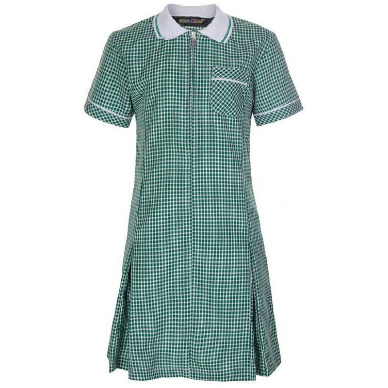 Miss Chief Girl's School Gingham Summer Dress Age 3 4 5 6 7 8 9 10 11 12 13 14 15 16 17 18 20 Pleated